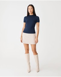 Forcast - Catherine Short Sleeve Knit
