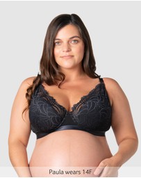 Hotmilk Maternity Lingerie - Warrior 2.0 Plunge Nursing Bra - Flexiwire