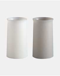 porter green - stegg | silicone unbreakable highball glasses