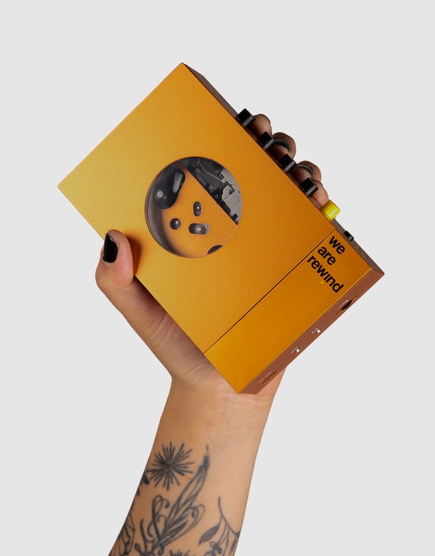 We Are Rewind - We Are Rewind Portable Cassette Player & Recorder - Serge, Orange
