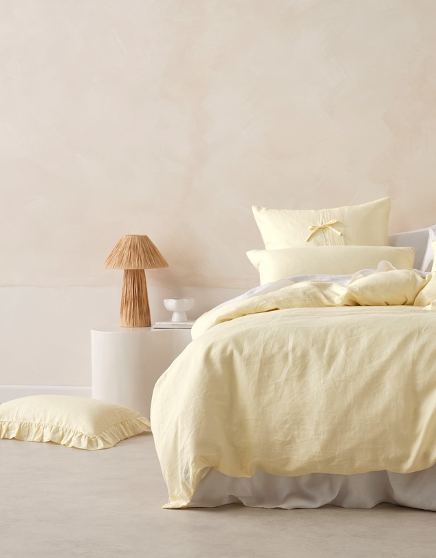 Linen House - Nimes Pure Linen Quilt Cover Set