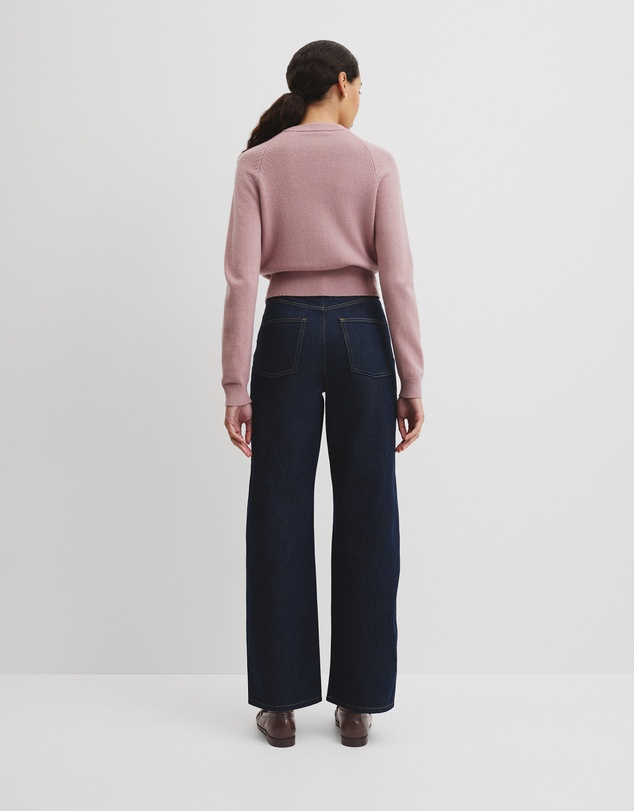 Country Road - Cotton Cashmere Crew Neck Cardigan