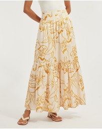 Amelius - Rosemallow Pleated Skirt