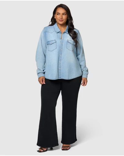 Indigo Tonic - Lyric Denim Shirt