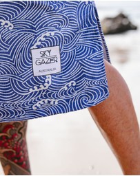 Sky Gazer - Poncho- Reef