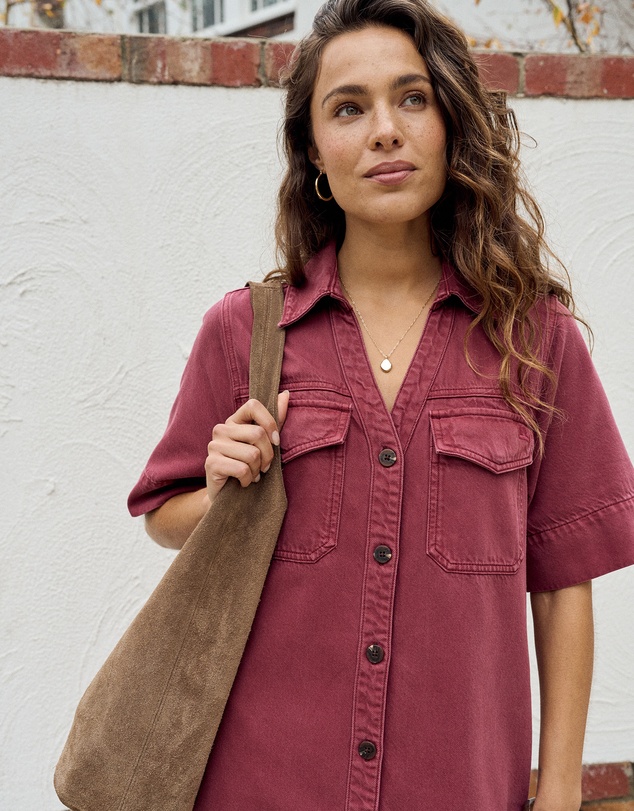 Ceres Life - Bonnie Relaxed Shirt Dress