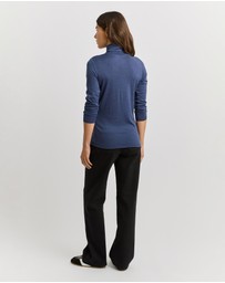 Toorallie - Turtle Neck Merino Tee