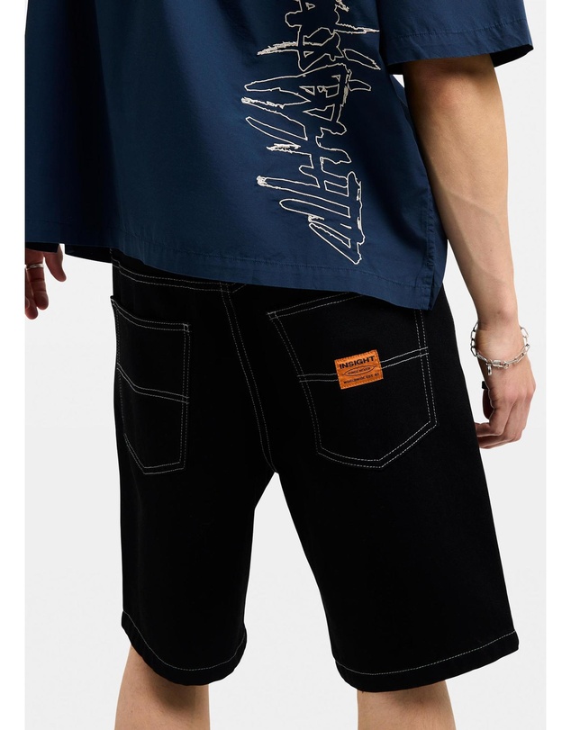 Insight - Knocker Contrast Stitch Jorts