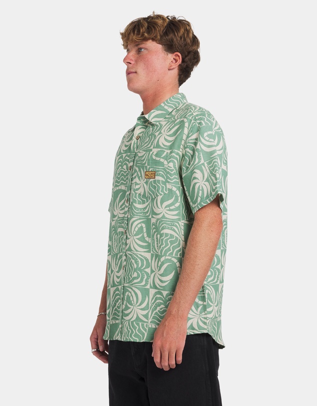 RVCA - Mens Exotica Short Sleeve Shirt