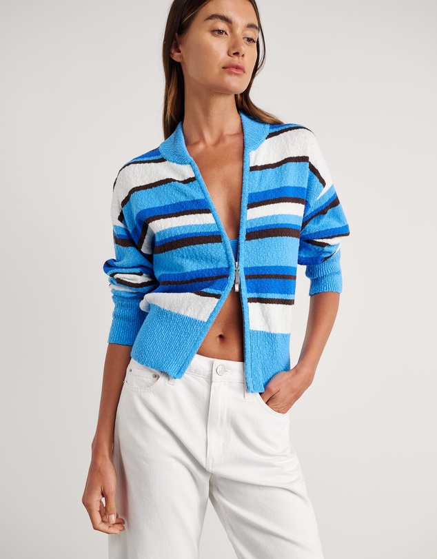 Jag - Arden Zip Knit Cardigan