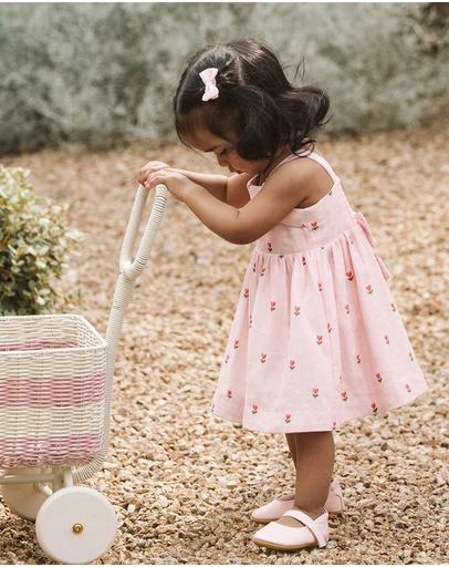 Fox & Finch - Sundae Bow Back Dress - Kids