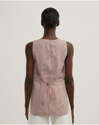 Witchery - Linen Longline Top