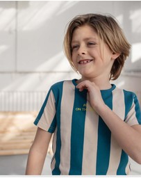 Quapi - Fergus Stripe T-Shirt - Kids-Teens
