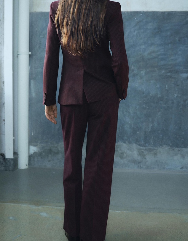 M.N.G - Pinstripe Suit Trousers