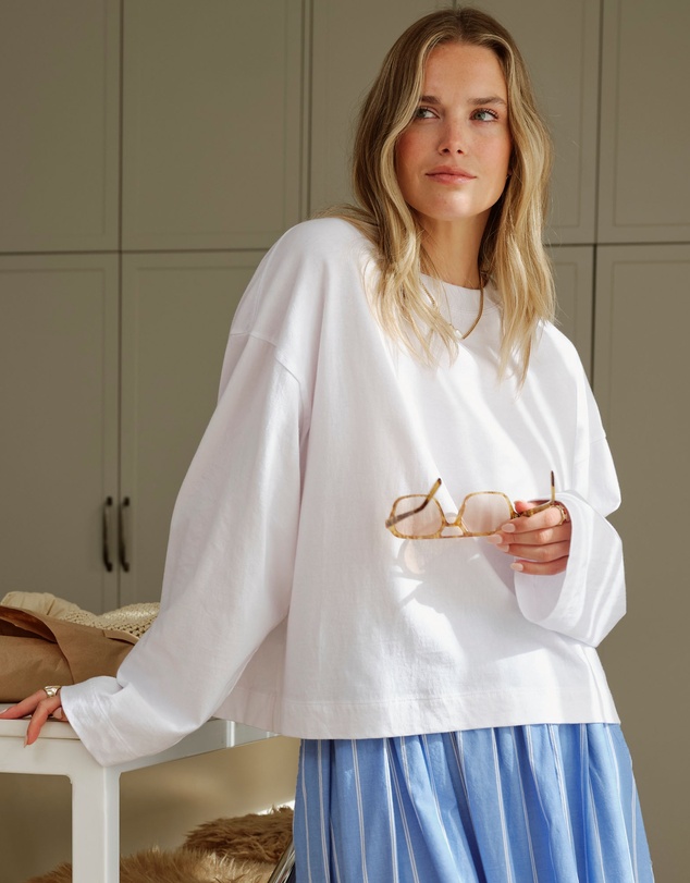 Ceres Life - Beau Long Sleeve Slouchy Tee
