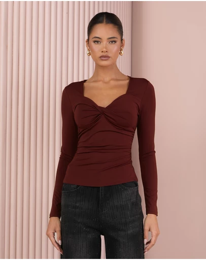 Azzurielle - Noelle Long Sleeve Top