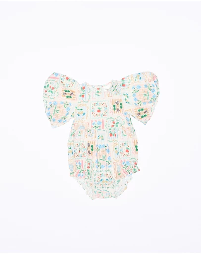 Walnut Melbourne - Forget Me Not Romper