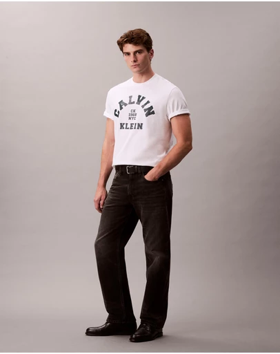 Calvin Klein Jeans - Varsity Logo Graphic Relaxed T-Shirt