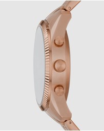 Fossil - Fossil Scarlette Hybrid HR Rose Gold Smartwatch FTW7043