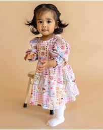 Fox & Finch - Winter Vacay Print Dress - Babies
