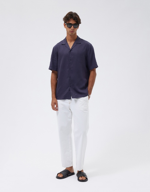 AERE - Saltair Linen Blend Shirt