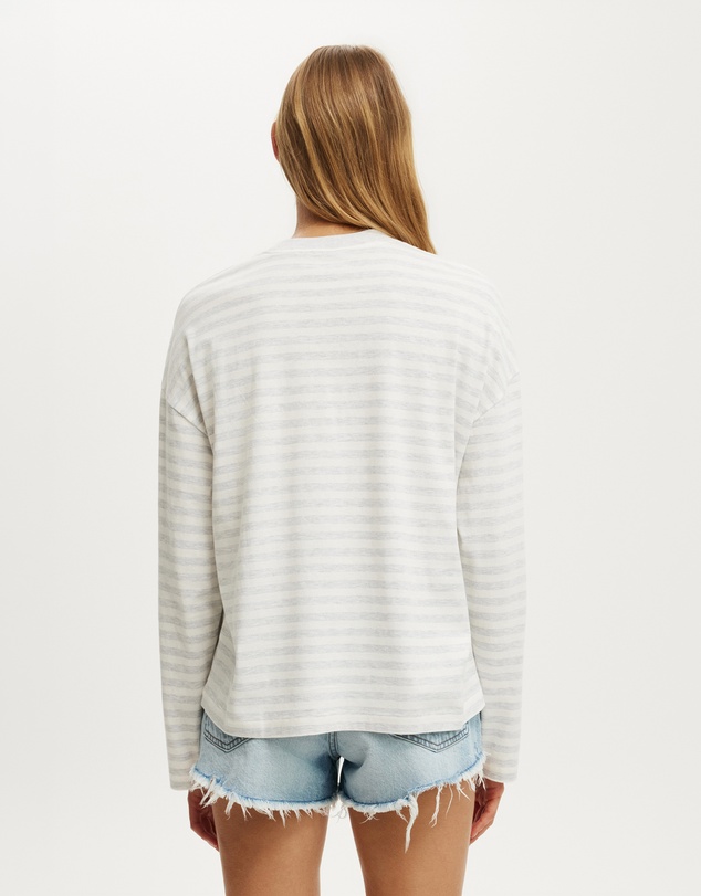Cotton On - LS Oversized Graphic Tee