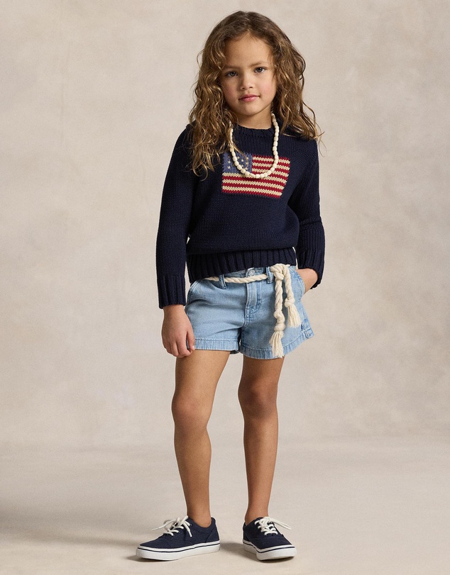 Polo Ralph Lauren - Cotton Denim Shorts (2YRS-6.5YRS)