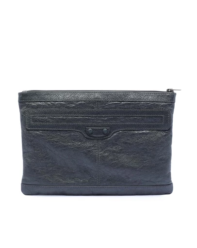 Pre-Loved by Azura Reborn - Pre-Loved Lambskin Motocross Classic Clip M Clutch