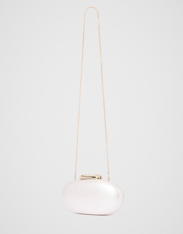 Forever New - Patty Oval Pearl Hardcase Clutch