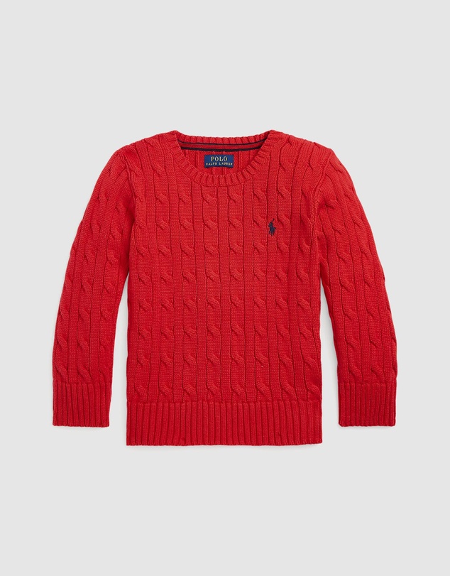 Polo Ralph Lauren - Cable-Knit Cotton Sweater - ICONIC EXCLUSIVE - Kids