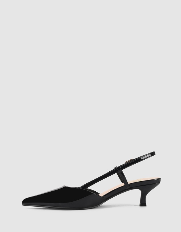 Verali - Lucas Slingback Kitten Heels