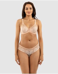 Parfait - Luxlacy Sheer Mesh & Lace Hipster Brief