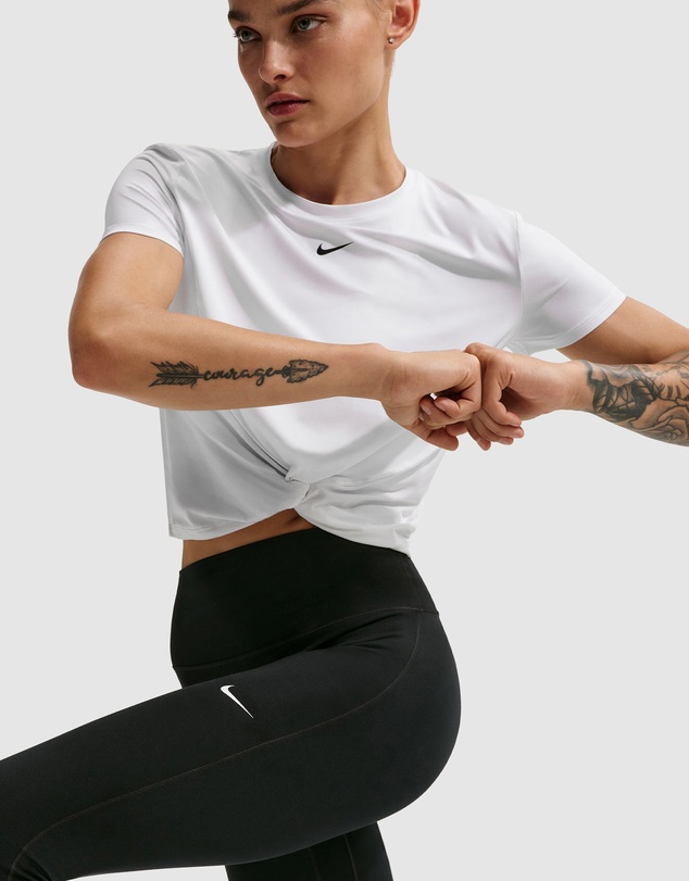 Nike - Nike One Seamless Front High Waisted Full Length Leggings