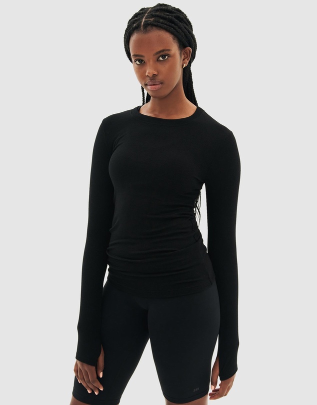 Splits59 - Louise Rib Long Sleeve Top