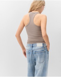 UNISON - Aus Cotton Scoop Neck Tank