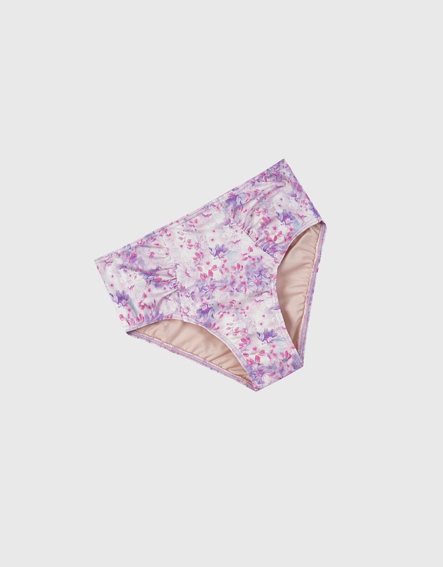 Aqua Blu Kids - Cherry Blossom One Shoulder Bikini Set - Teens