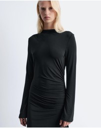 & Other Stories - Gathered Midi Dress
