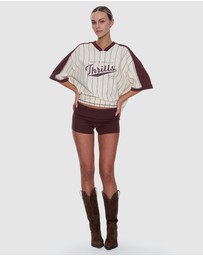 Thrills - Mackenzie Knit Booty Shorts