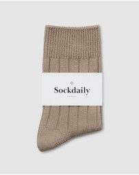 Sockdaily - Lace & Amber 2 Pack Quarter Socks