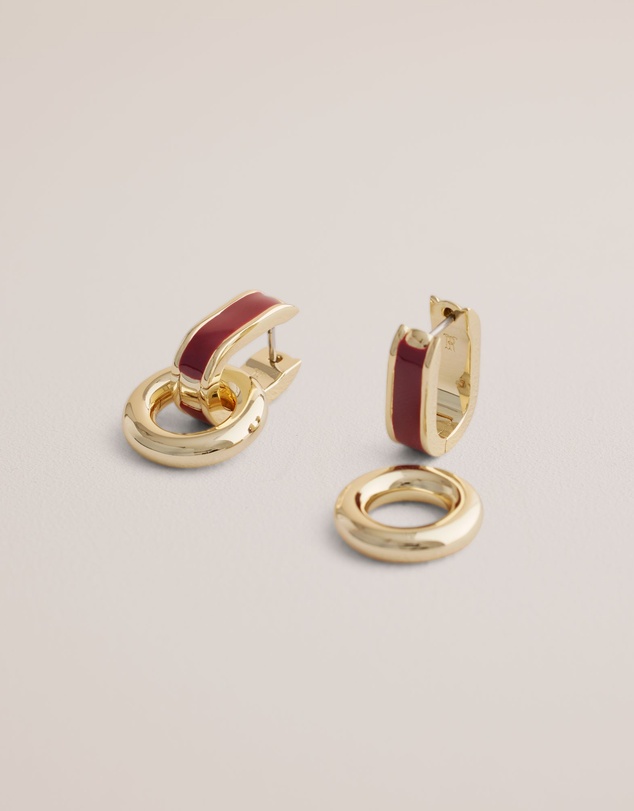 Trenery - Marisol Drop Earrings in Russet