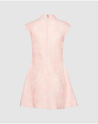 ROTATE - Mesh Mini Dress