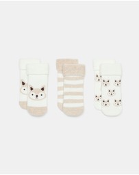 Seed Heritage - Baby Terry Fox Sock 3 Pack