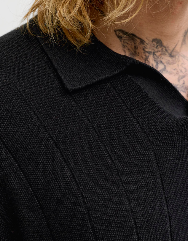 Jack & Jones - JJEBradley Knit Split Neck SS