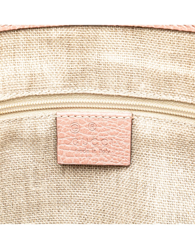 Pre-Loved by Azura Reborn - Pre-Loved gucci Textured Leather Top Handle Handbag with Shoulder Strap