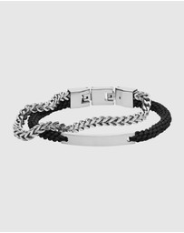 Fossil - Vintage Casual Silver Tone Bracelet