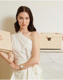 Wolf - Wolf Caroline Large Jewellery Portfolio  Ivory