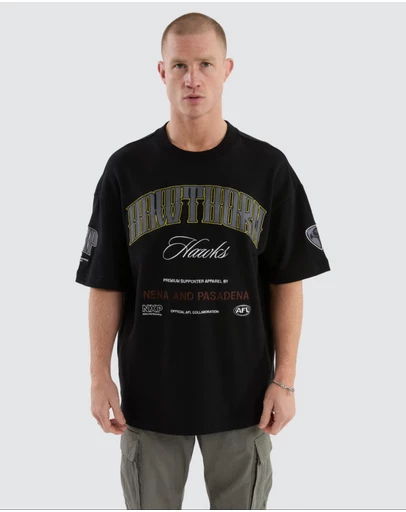 Nena & Pasadena - Hawthorn Game-On Loopback Tee