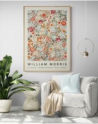 Inka Arthouse - Vintage Flower by William Morris Art Print