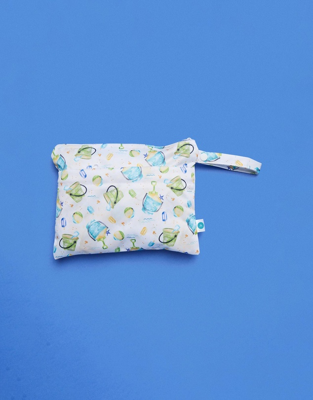 itti bitti - Swim Nappy with Small Wetbag - Sandcastle