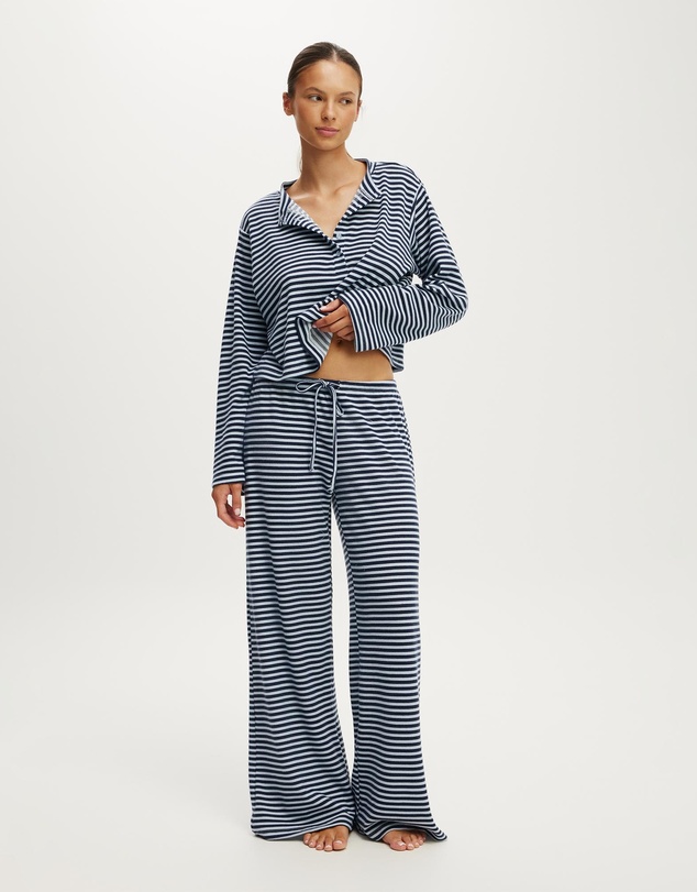 Cotton On Body - Super Soft Waffle Wide Leg Pant